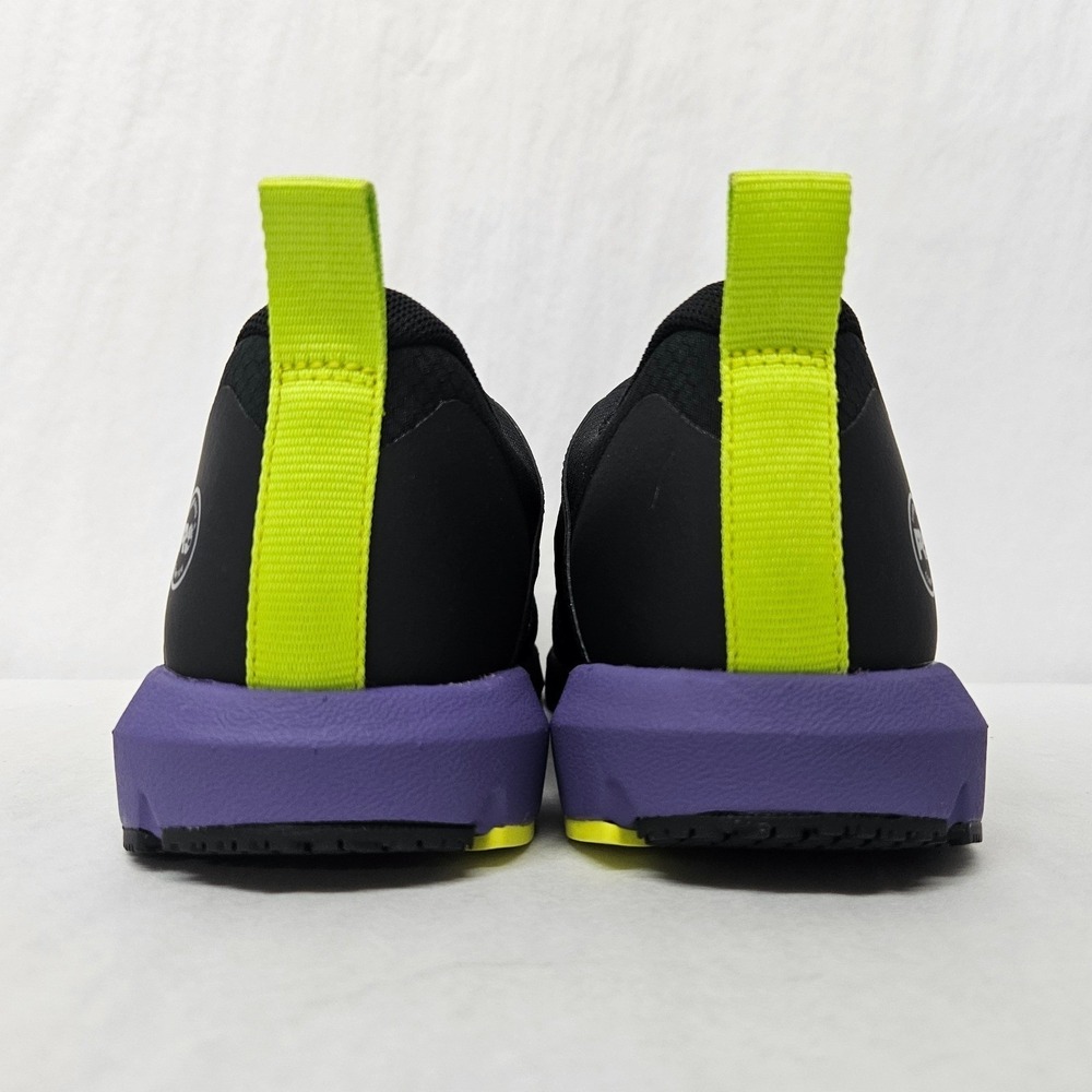 Timberland PRO Radius Work Shoe Composite Toe 1A2844 Black Purple Women Size 9.5 - Picture 6 of 10